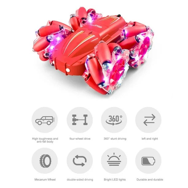 360 Twisting Remote Control Car Toy Rechargeable Toy Cars