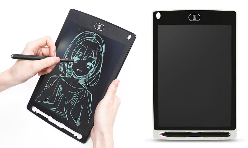LCD Writing Tablet 8.5 Inch Multicolor Digital Drawing Pad – Electronic Erasable Writing Board, Reusable LCD Writing Pad for Kids, Educational Learning Toy for Writing, Doodling & Drawing
