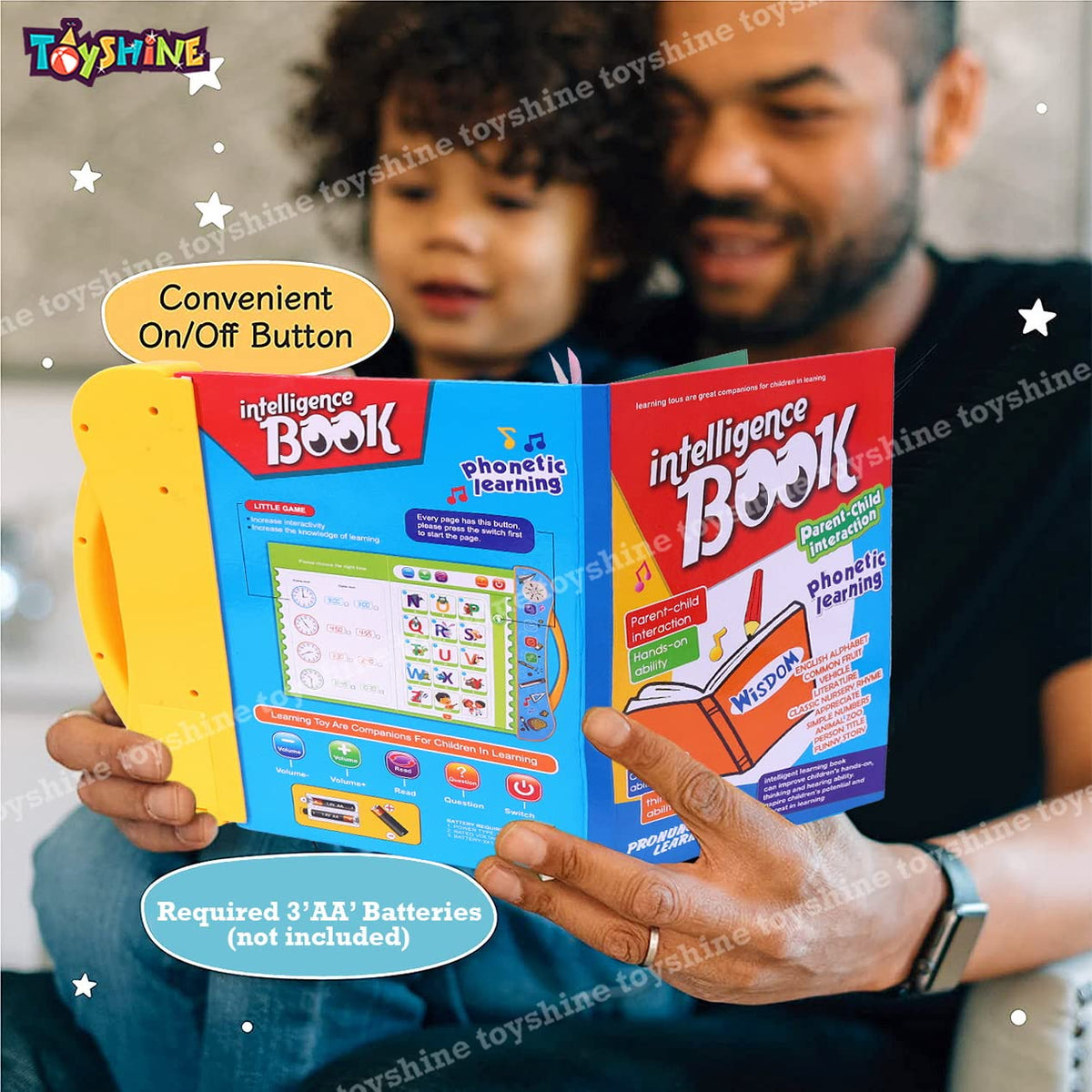Intelligence Study Book for Kids E Book for Kids Child Early Learning Intelligent Book Intellectual Learning Electronic Sound Teaching Aid Toddlers English Learning Book