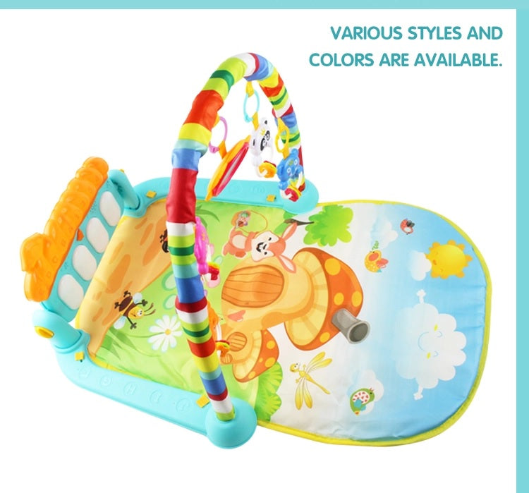 Huanger Piano Fitness Rack Baby Play Gym mat For Toddler Baby