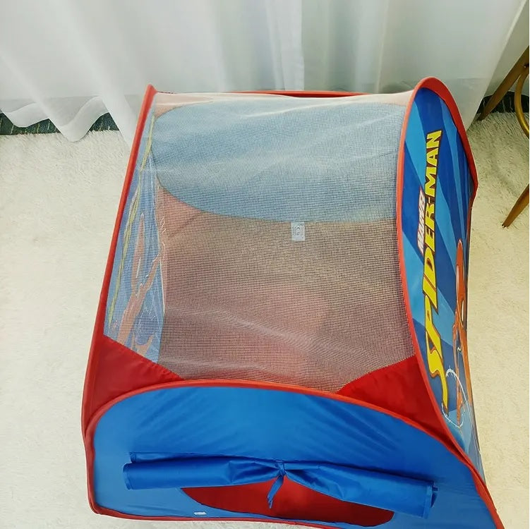 Big Tent House For Kids With 50 Soft Balls Tent Series Pop Up Pretend Play House 110x90x90cm