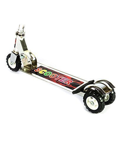 Scooty For Kids Large Size Teenagers Adults Foldable Adjustable Height Heavy Duty Aluminum Alloy 3 Wheel Kick Scooter For Boys and Girls