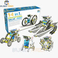 14 IN 1 Solar Robot Educational Kit  Build Your Own Robot Kit  Powered by the Sun