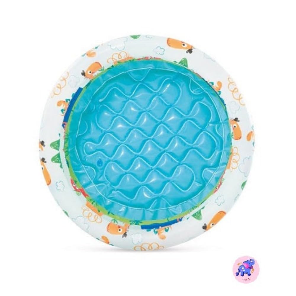 Intex Baby Inflatable Swimming Pool for Kids Kiddie Baby Party Play Pool Tub for Kids 24x8.5 Inches Kids Bath Tub For Children