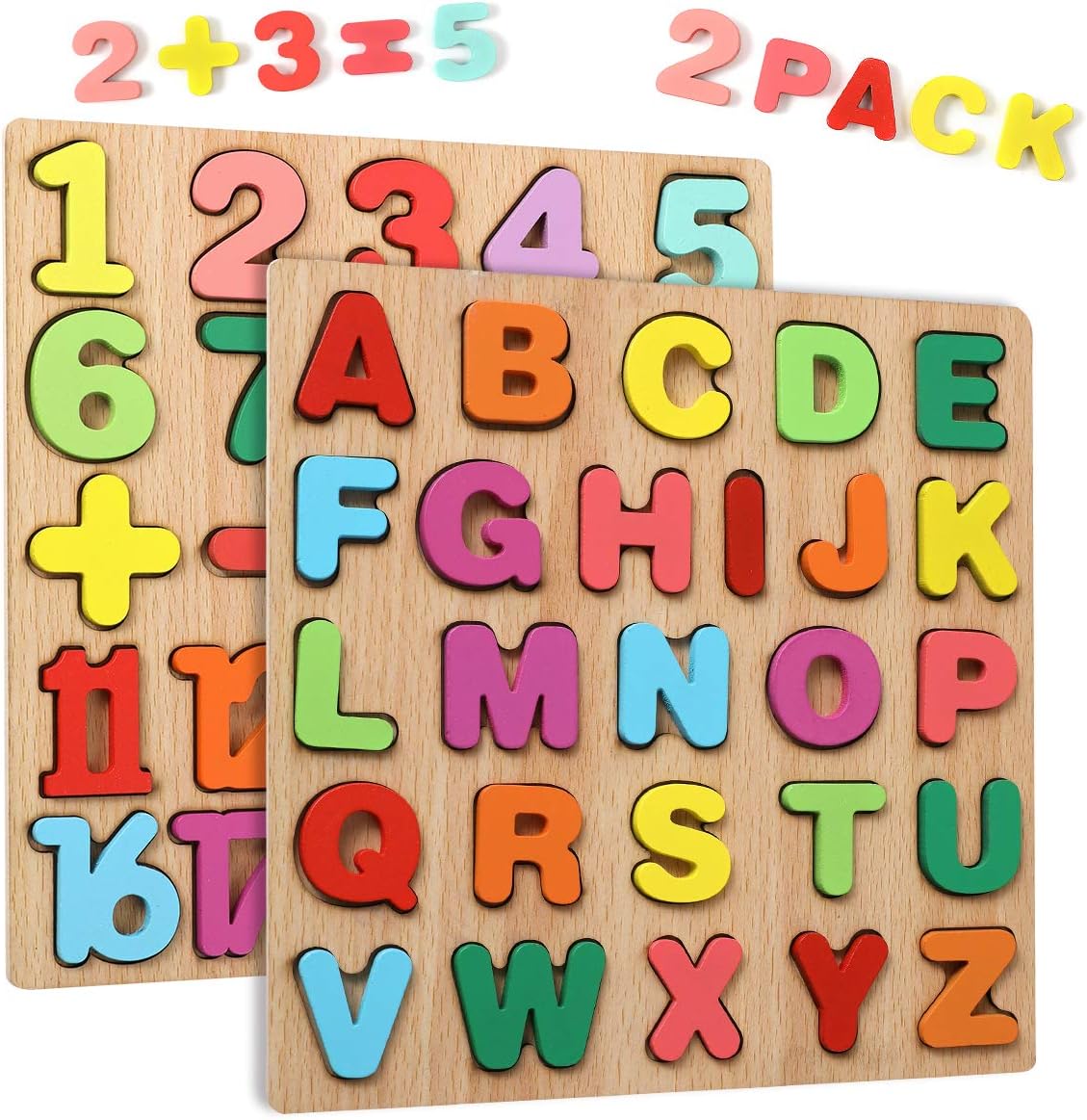 Wooden Alphabet Wooden English Letters Alphabet Number Shape Learning Montessori Toys Preschool Education Kids Learning Toys