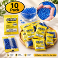 5000 Pieces Water Gel Blaster Non-Toxic Water Beads Body: Stay fully loaded with our 500-count refill pack of 7–8mm water-based gel balls! Perfectly sized for most gel blasters. Just soak,, and reload!