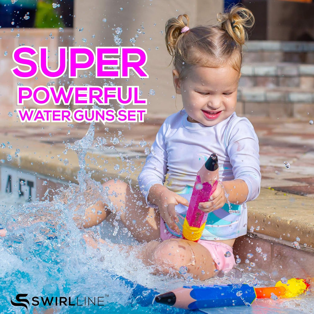 Super Water Blaster Squirter Pool Toys Soaker for Kids Summer Outdoor Party Beach Pump Squirt Pencil Shape