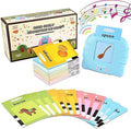 Talking Flash Cards Learning Toys, English Words Learning Card Machinee for Kids,Device with 112 Flash Cards Spelling Game Gifts for Preschool Kids Boys Girls Toddlers