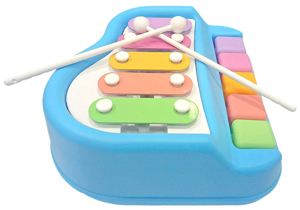 2 in1 Baby Piano Xylophone Toy for Toddlers Multicolored Key Keyboard Xylophone Piano Musical Piano Toy for Baby Kids Girls Boys