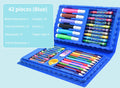 Color Art Book Craft Set Color Box Set For Girls and Boys Colors Box Color Pencil Crayons Colors Kids Painting School Kit 42pcs Artiest Kit Art Set for Kids