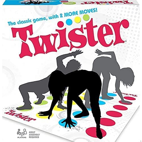 Twister Board Game Twister Game for Children Twister Party Game Balance Floor Game Pad Twister Ultimate Twisting Game for Children and Adults Body Movement Board Game For All Ages Kids