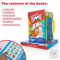 Intelligence Study Book for Kids E Book for Kids Child Early Learning Intelligent Book Intellectual Learning Electronic Sound Teaching Aid Toddlers English Learning Book