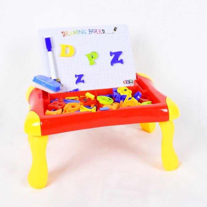 2in1 Magnetic Learning Case for kids Writing and Drawing Learning Case for Kids with Alphabets and Numbers Best Educational Toys For Kids
