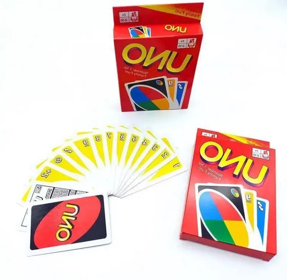 UNO Family Card Game Original Imported Cards Kids Adults Family Fun Games