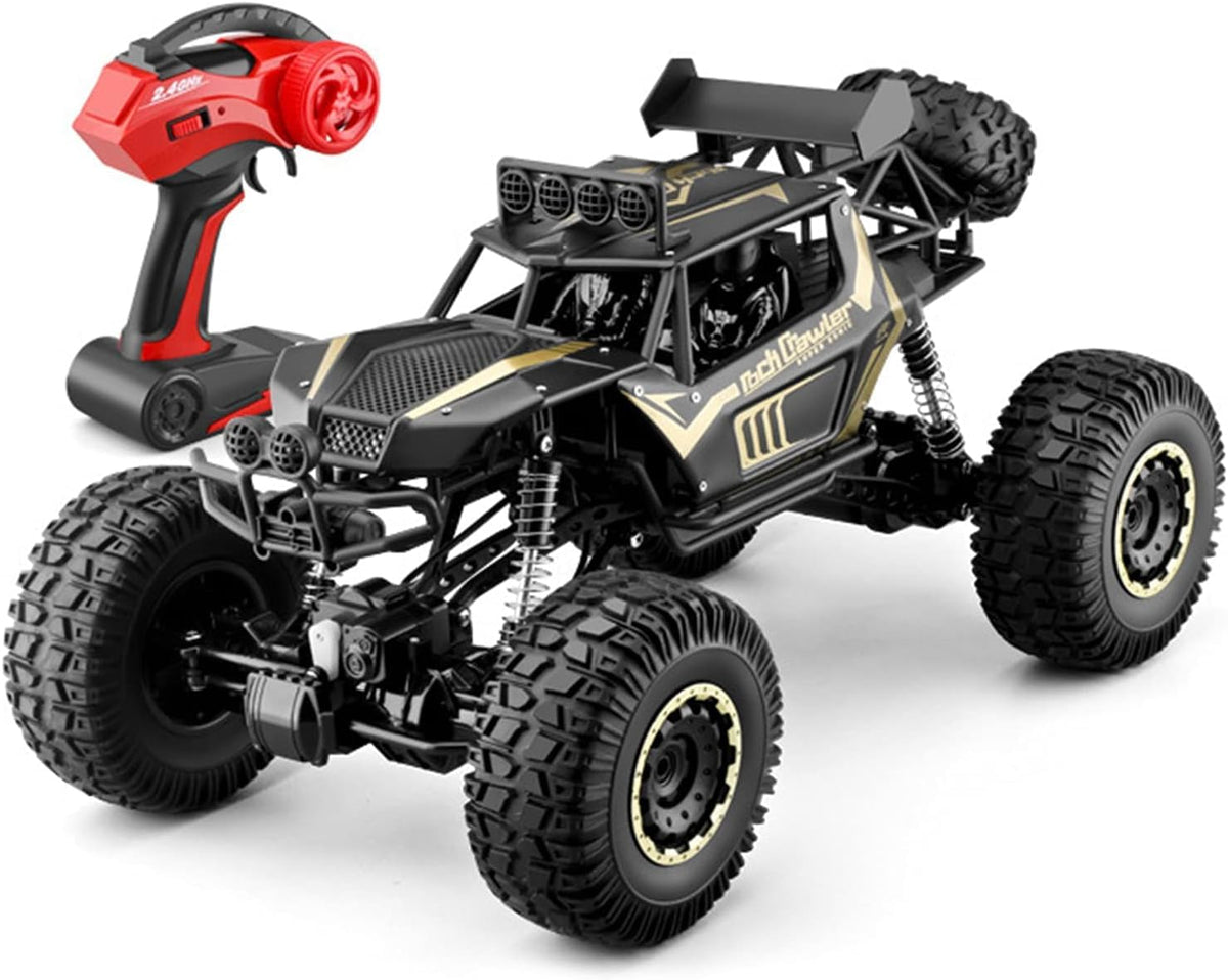 Smoke Rock Crawler Electric RC Vehicles Alloyed Remote Control Spray Toy Car for Kids & Boys Monster RC Truck with Rechargeable Rc Car 4x4 High Speed