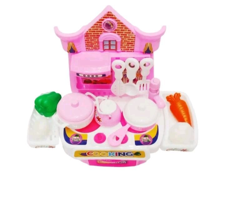Kitchen Set toy for Kids Girls Boys Kitchen Cooking Toy Set With Tap Water And Accessories Pretend Play Toys for Children's