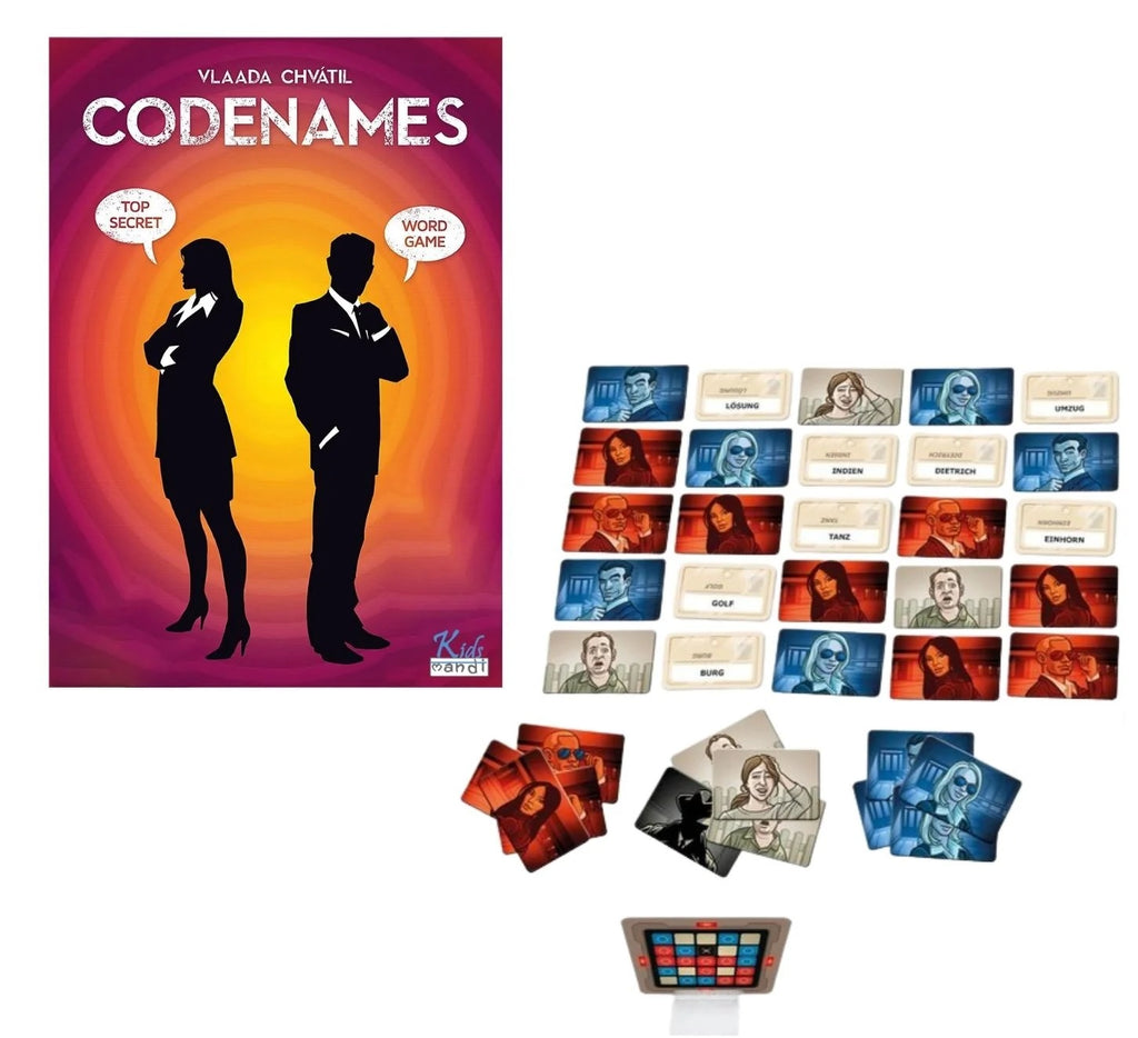 Codenames Board Game Best Family Cards Game Thrilling Adventure Code Names Top Secret Word Game