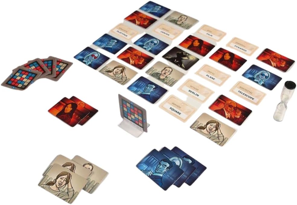 Codenames Board Game Best Family Cards Game Thrilling Adventure Code Names Top Secret Word Game