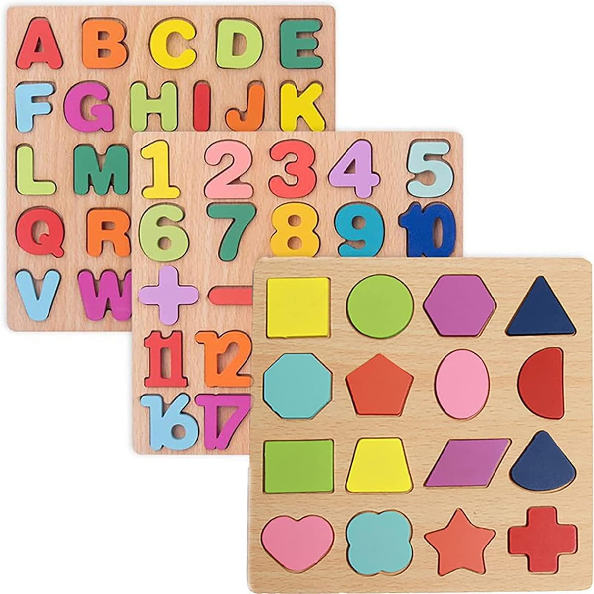 Wooden Alphabet Wooden English Letters Alphabet Number Shape Learning Montessori Toys Preschool Education Kids Learning Toys
