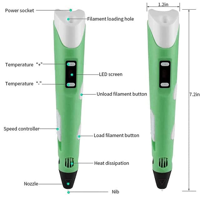 3D Pen for 3D Printing Drawing Pen USB 3D