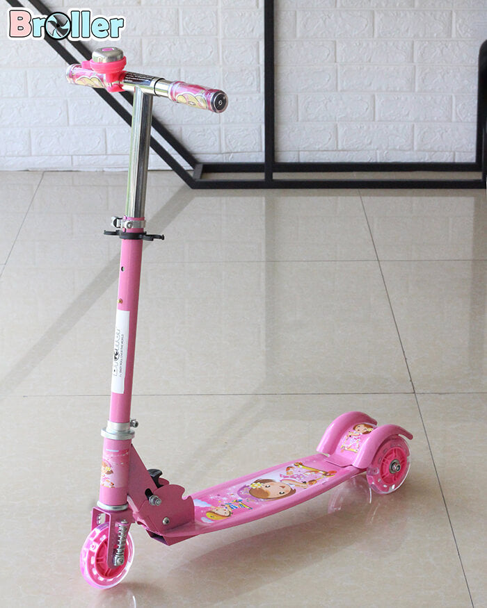 Big Scooty For Kids Adjustable 3 Wheel Large Kick Scooter Gifts For Toddlers Children Boys Girls 12years
