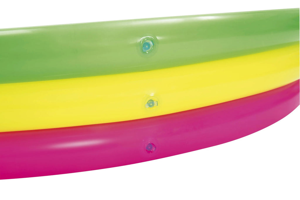 Bestway Inflatable Swimming Pool for Kids, 3 Ring Thickened Portable Kiddie Pool for Babies & Children, Outdoor Water Play Pool