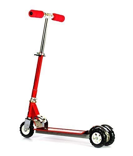 Scooty For Kids Large Size Teenagers Adults Foldable Adjustable Height Heavy Duty Aluminum Alloy 3 Wheel Kick Scooter For Boys and Girls