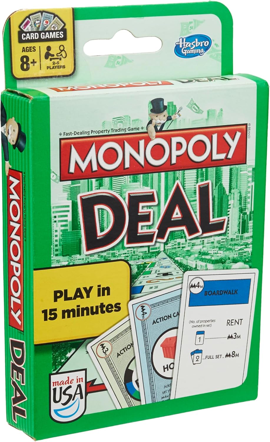 Monopoly Deal Card Game Special Edition Property Trading Family Fun Games Original English Version 110 Cards