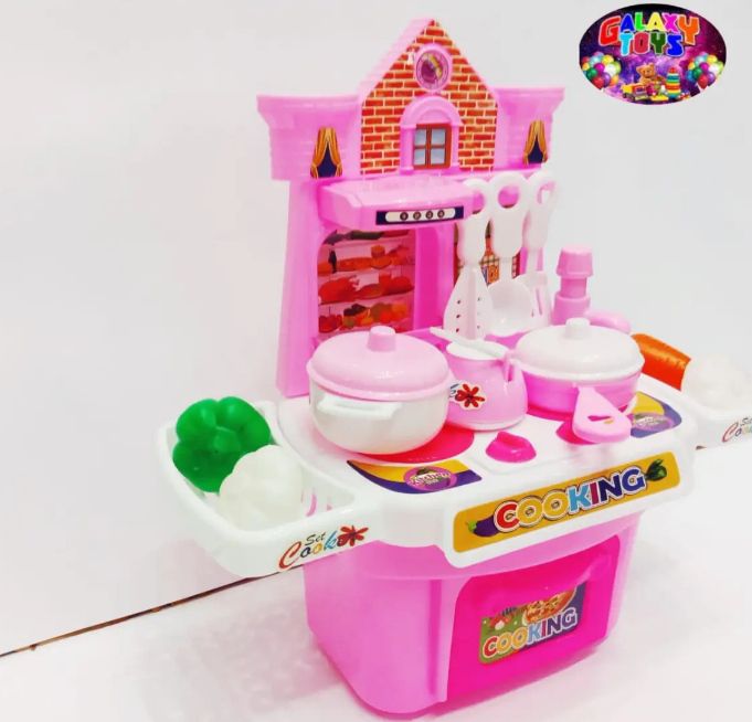 Kitchen Set toy for Kids Girls Boys Kitchen Cooking Toy Set With Tap Water And Accessories Pretend Play Toys for Children's