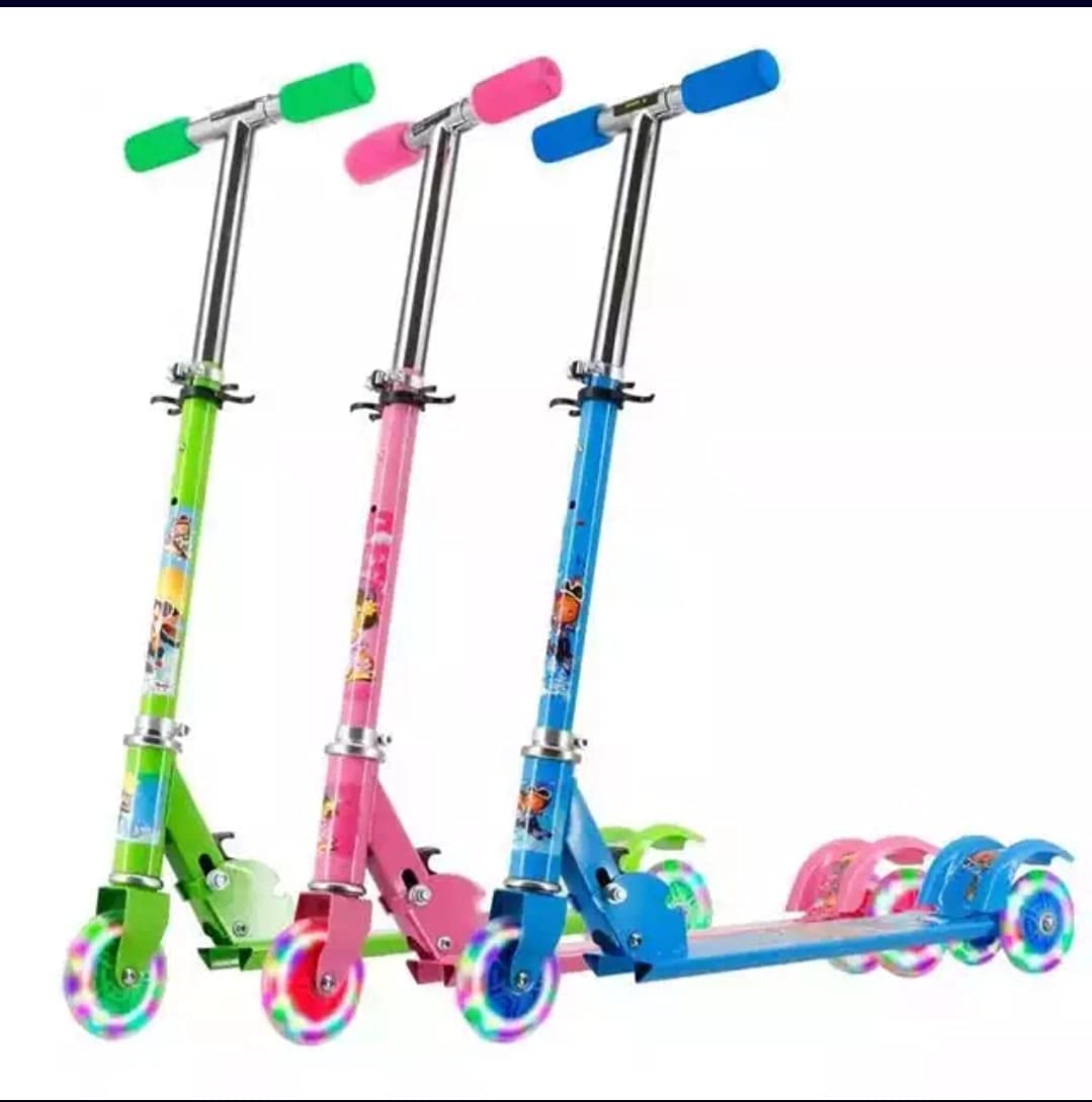 Scooty For Kids Adjustable 3 Wheel Kick Scooter Gifts For Toddlers Children Boys Girls