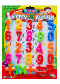 Magnetic Alphabet And Numbers English Capital Alphabets A to Z Preschool Learning, Spelling, Counting 26 Alphabets