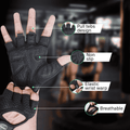 Weightlifting Gym Gloves Lightweight Breathable Workout Gloves, Ultralight Weight Lifting Gloves for Men & Women