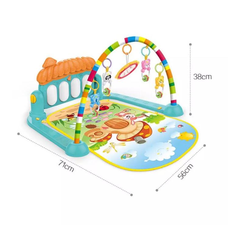 Huanger Piano Fitness Rack Baby Play Gym mat For Toddler Baby