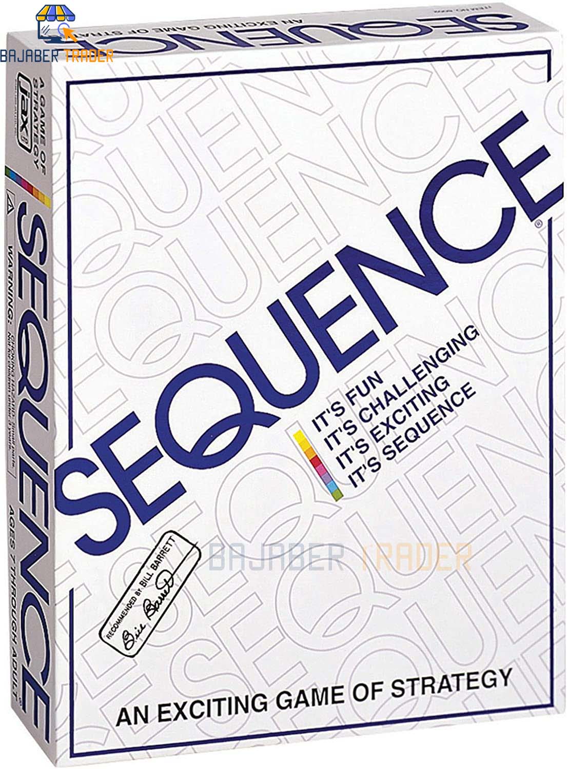 Sequence Strategy Board Game (Jumbo Size) 26.5x20.5 inch (Medium Size) 20.5"x15.5" inch Made in Pakistan