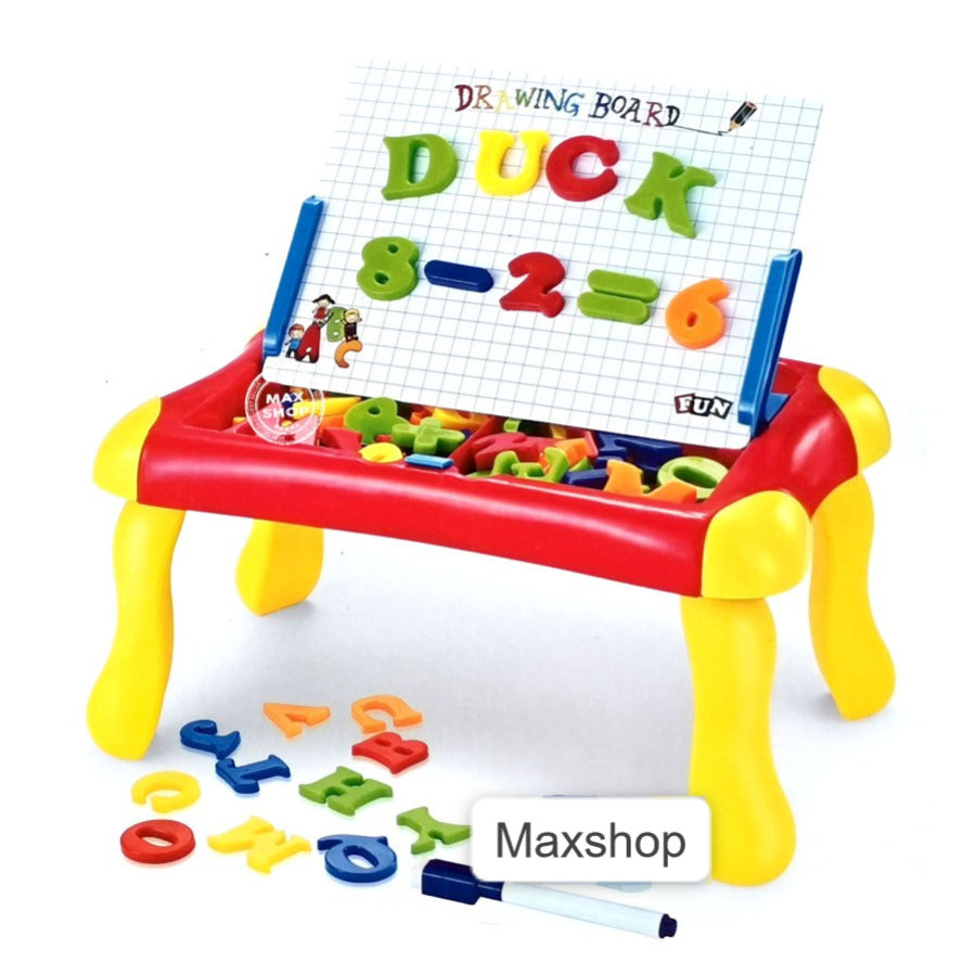 2in1 Magnetic Learning Case for kids Writing and Drawing Learning Case for Kids with Alphabets and Numbers Best Educational Toys For Kids
