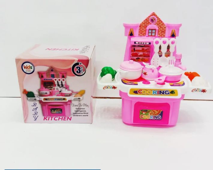 Kitchen Set toy for Kids Girls Boys Kitchen Cooking Toy Set With Tap Water And Accessories Pretend Play Toys for Children's