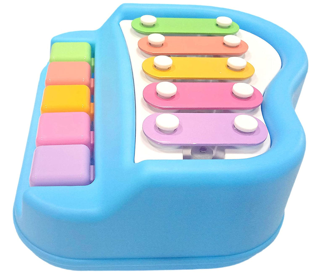 2 in1 Baby Piano Xylophone Toy for Toddlers Multicolored Key Keyboard Xylophone Piano Musical Piano Toy for Baby Kids Girls Boys