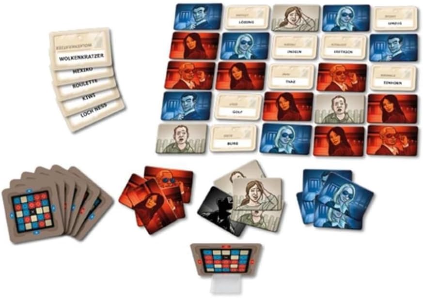 Codenames Board Game Best Family Cards Game Thrilling Adventure Code Names Top Secret Word Game