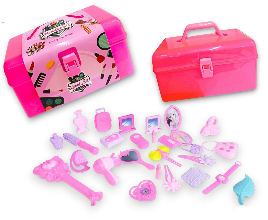Beauty Set For Kids Makeup Kits For Toy for Kids | Toy Cosmetic Pretend Play Kit For Girl Gift with Princess Case Makeup Set Kids Toy