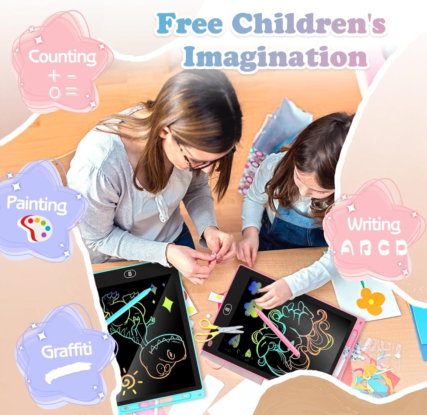 LCD Writing tablet - Digital Drawing Board – Doodle Board For Kids