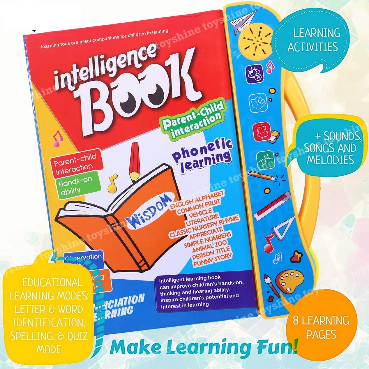 Intelligence Study Book for Kids E Book for Kids Child Early Learning Intelligent Book