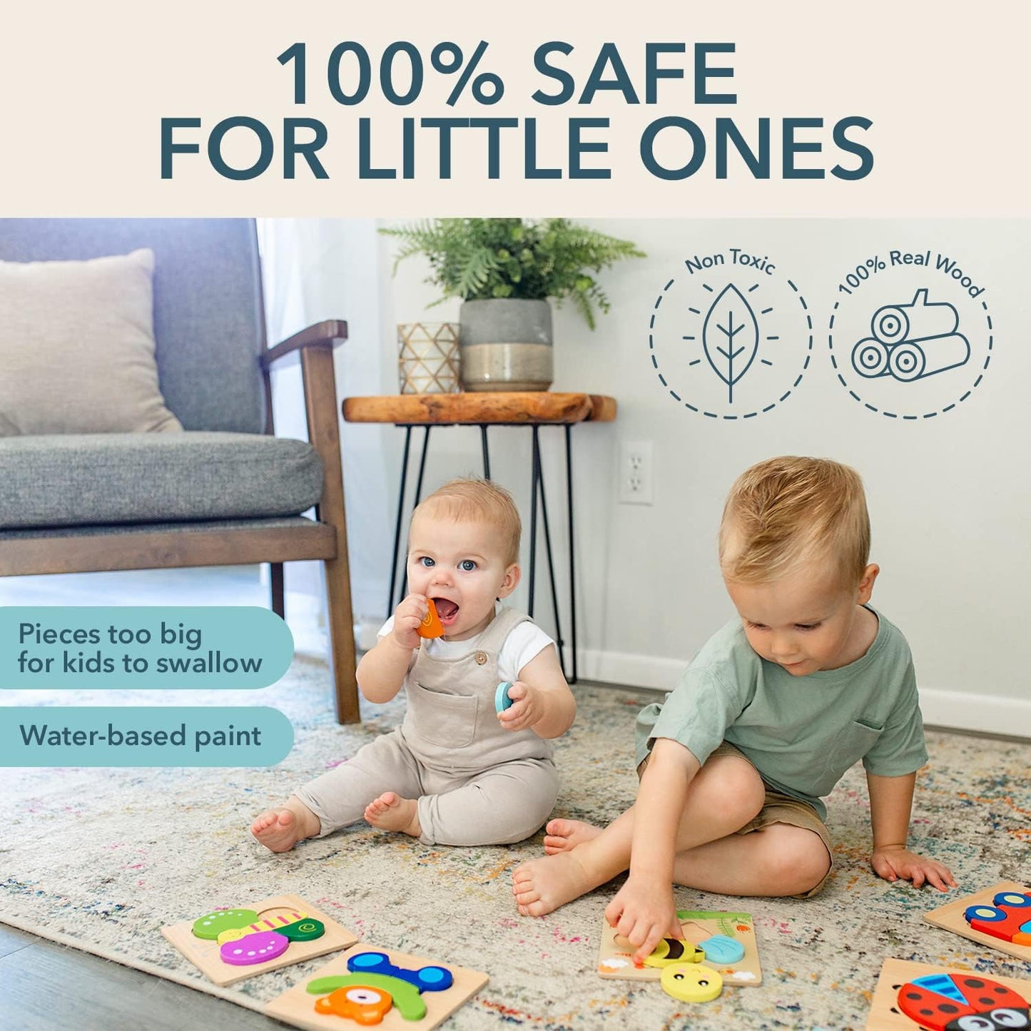Wooden Puzzle for kids 3D Wooden Jigsaw Puzzles Intelligent