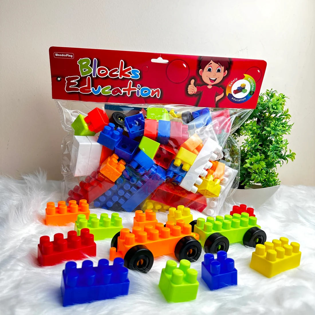 Building Blocks for Kids Puzzle Games for Kids, Toys for Children Educational & Learning Toy for Kids, Girls & Boys Smart Activity Fun for Kids