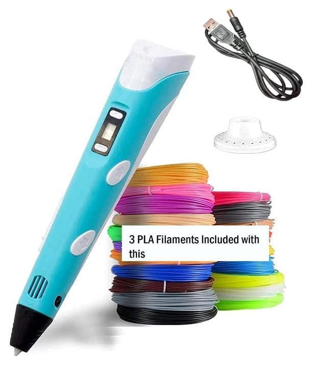 3D Printing Pen for Kids, USB Powered 3D Drawing Pen for DIY Arts & Crafts, Creative Educational Toy for Boys and Girls