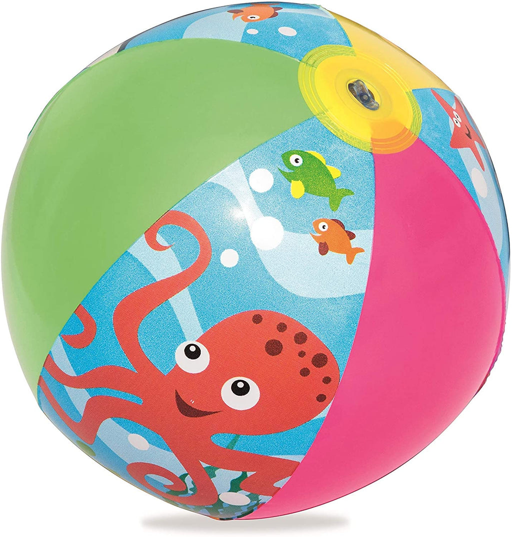 Bestway Play Swimming Pool 4 Feet with Swim Ring and Ball For 3-6 Years Kids