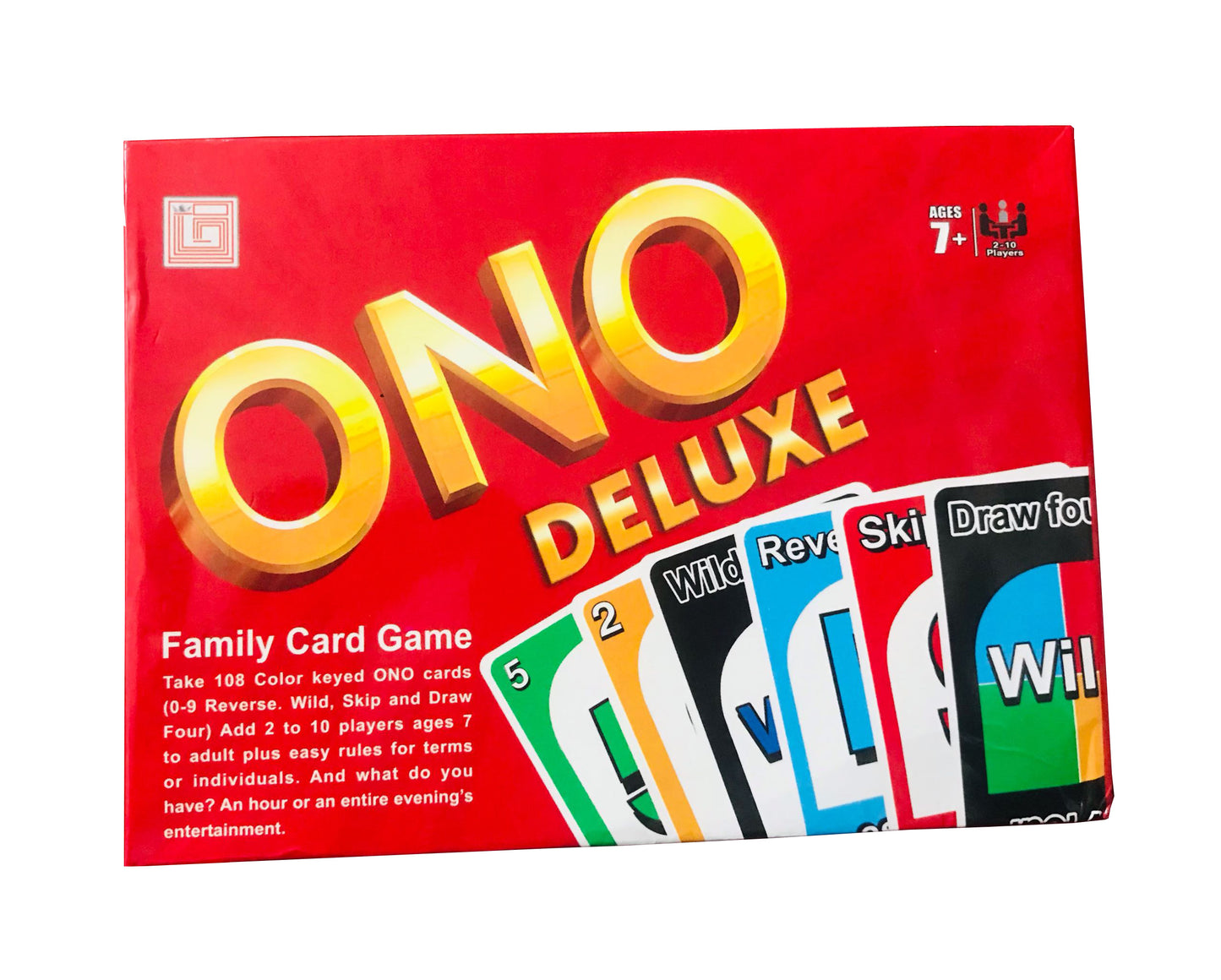 ONO Cards _ UNO Deluxe Family Card Game