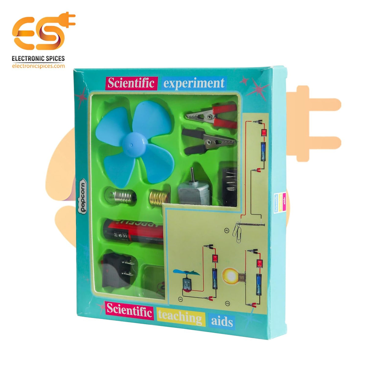 Science Kit Experiments For Kids Electronic Science Experiment Kit Science Kit for Kids Kit Electric Circuit Kit with Motor Fan Early Learning Physics Science
