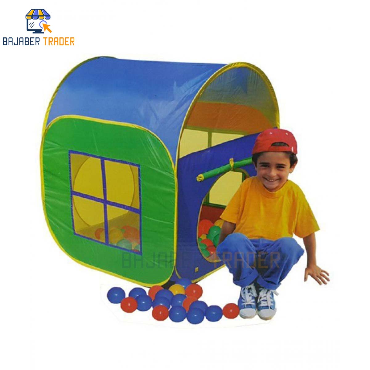 Tent House For Kids Pop Up Play Tent House Pretend Play Kids 90x90x110cm