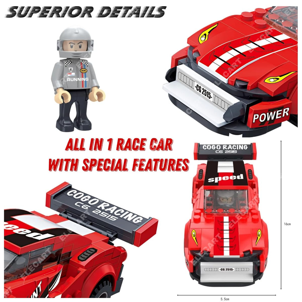 Original Lego Building Blocks Speed Racing Car Shaped Lego Sets For Kids Educational DIY Toys Creative Mind Lego Blocks For Kids