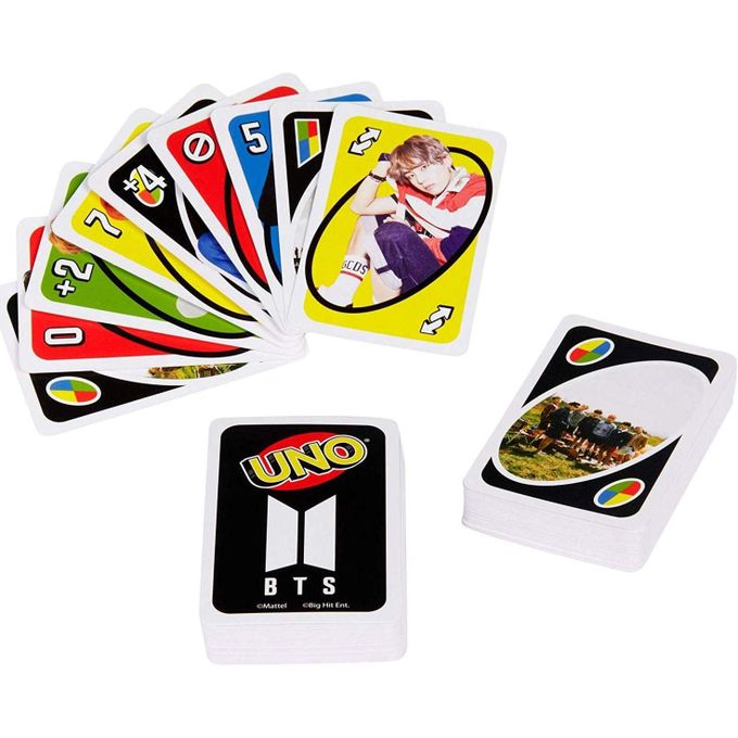 UN0 BTS Cards Game Play with Family and Friends and Ideal for Parties, Travel, and Family Gatherings